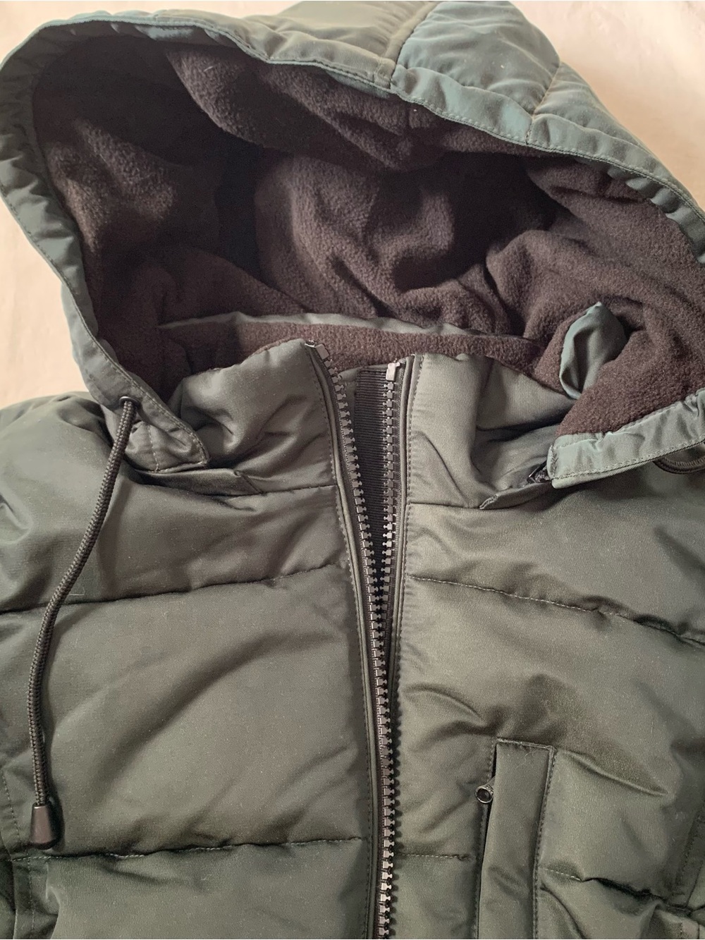 Artic Expedition Hydradown Hooded Quilted Coat Size Medium New!